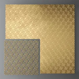 Decor panel lattice
